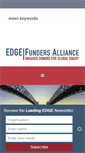 Mobile Screenshot of edgefunders.org